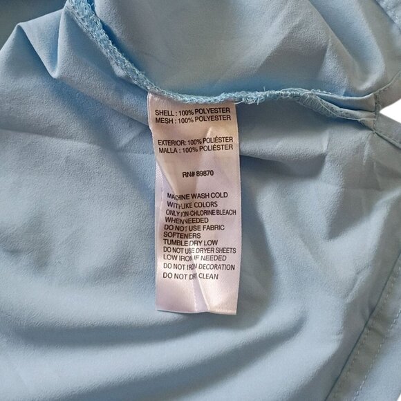 Bimini Bay Men’s 3XL Fishing Light Blue Shirt Short Sleeve Ventilated Back - Picture 7 of 9